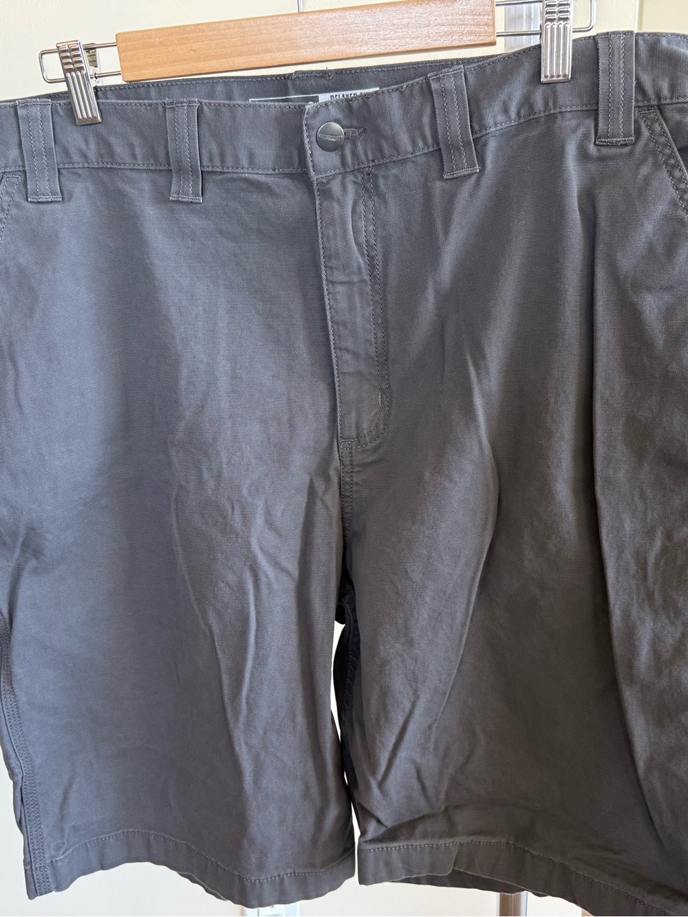 Men’s Carhartt Relaxed Fit Gray Work Shorts